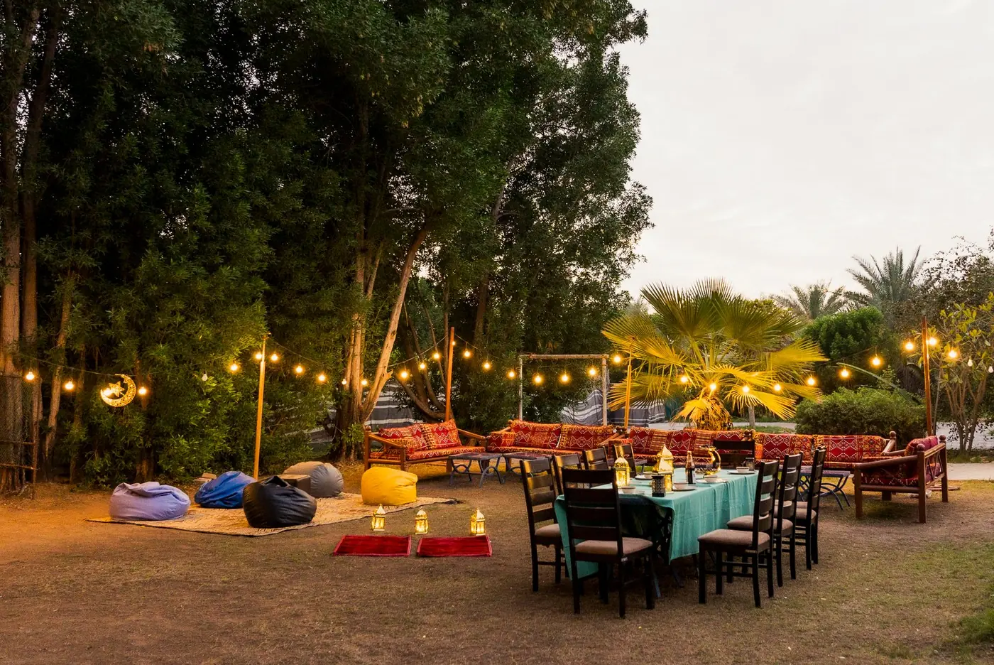 greenland farm with ramadan secoration