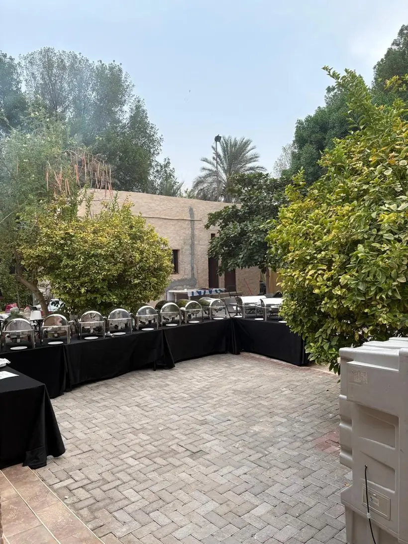 Garden event setup