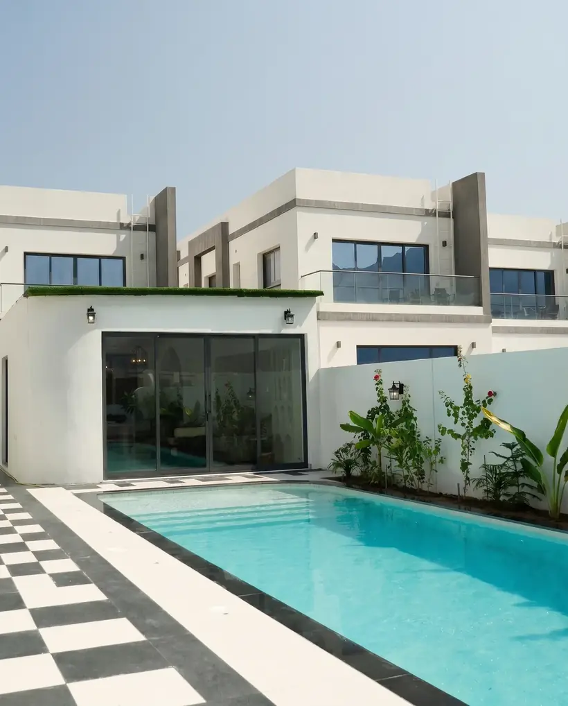 Jungle Breeze villa and pool