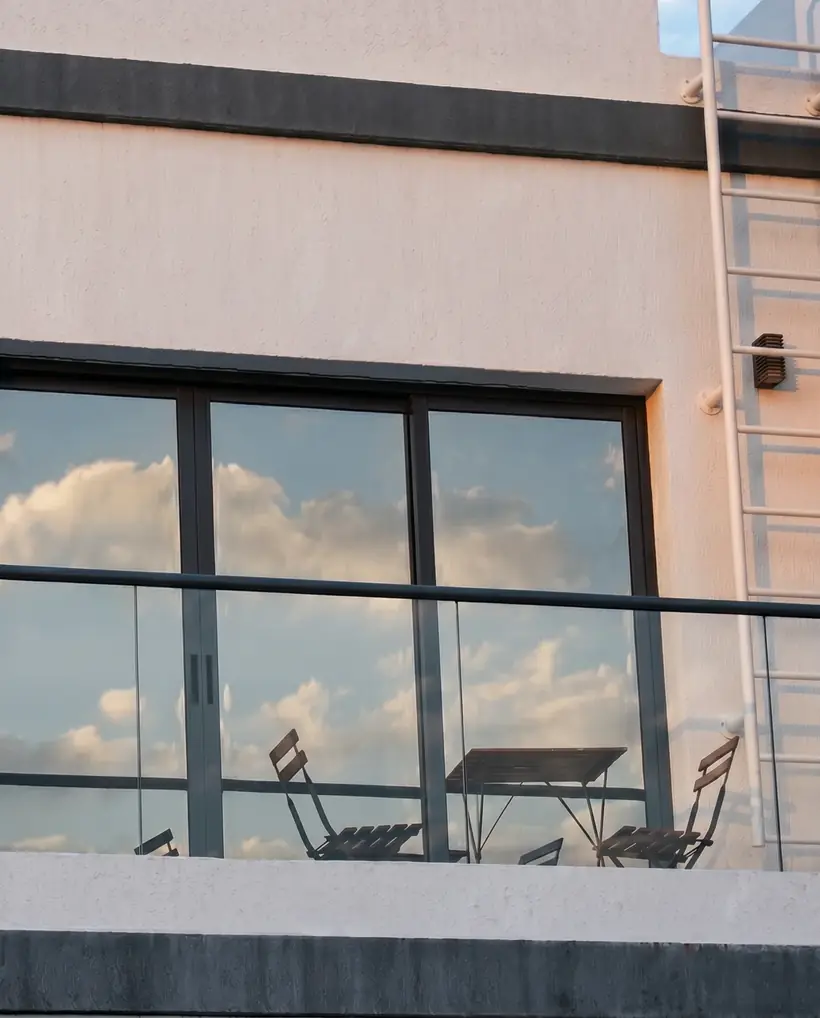Balcony with sea view