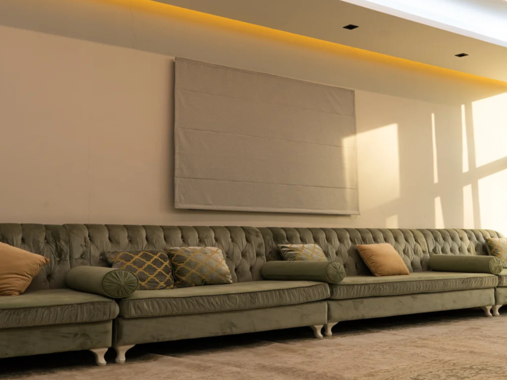 al ali island indoor living area