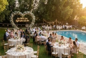 out door wedding at greenland farm