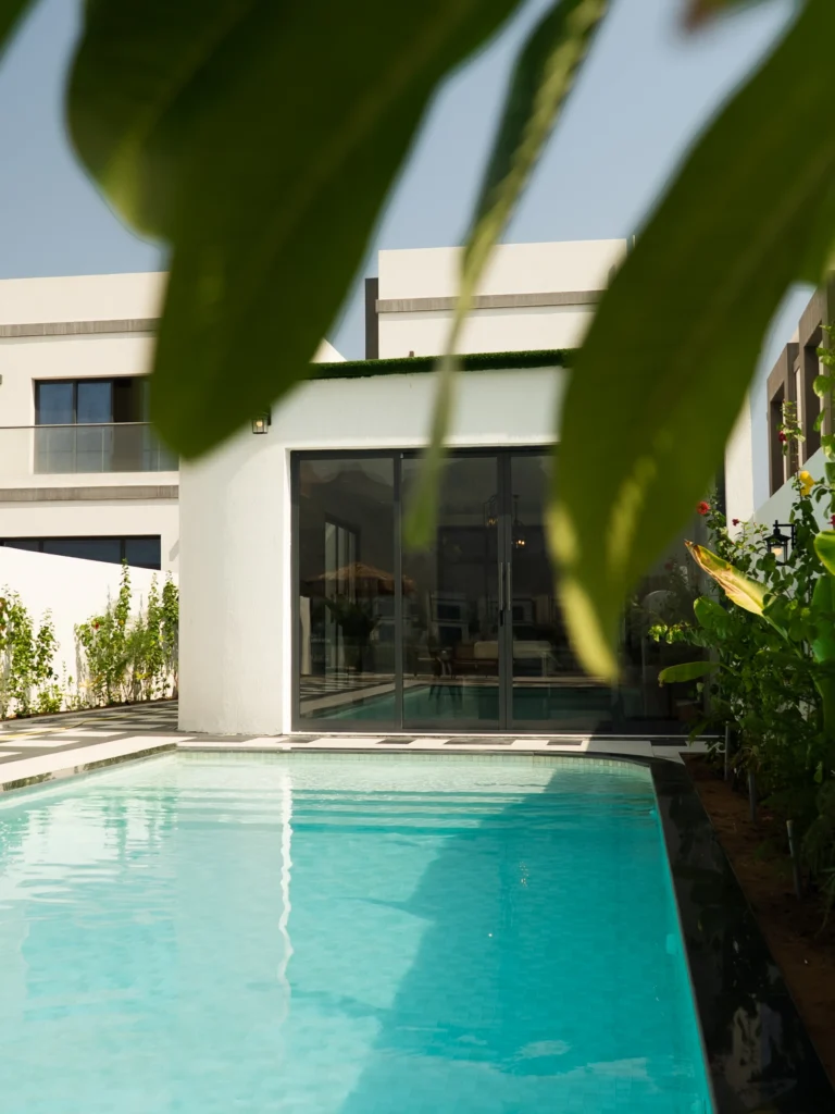 jungle breeze villa with pool