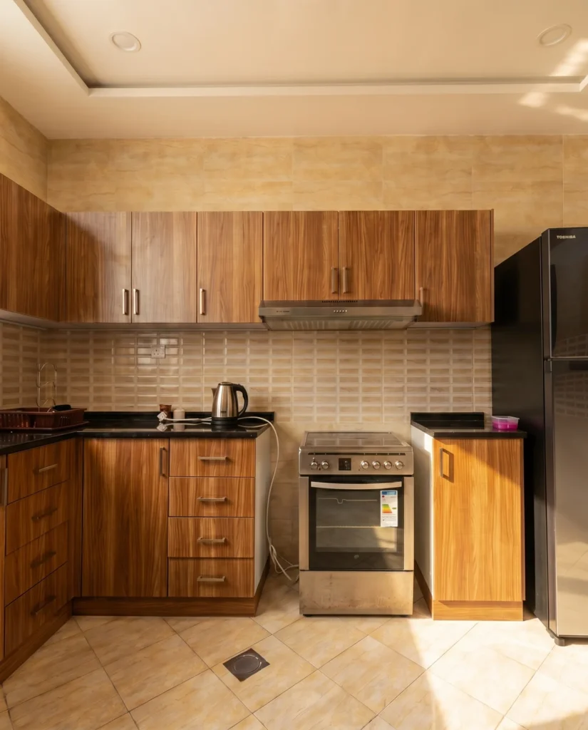 bay villa kitchen area photo